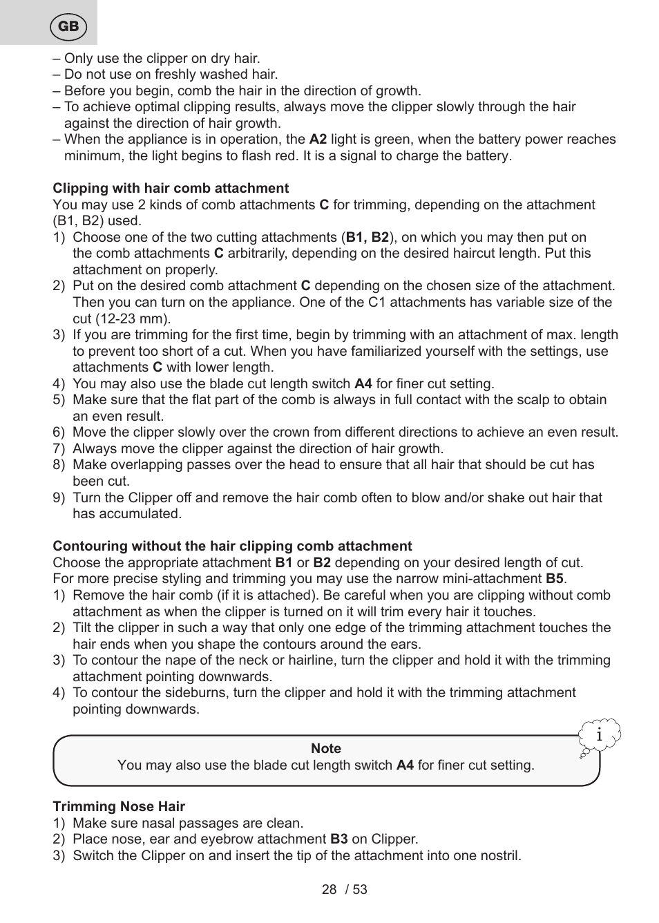 ETA Bruno User Manual | Page 28 / 56