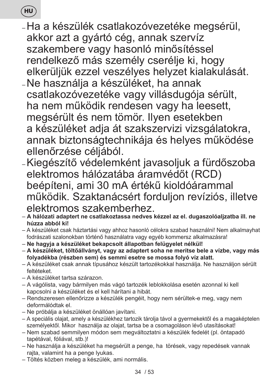 ETA Bruno User Manual | Page 34 / 56