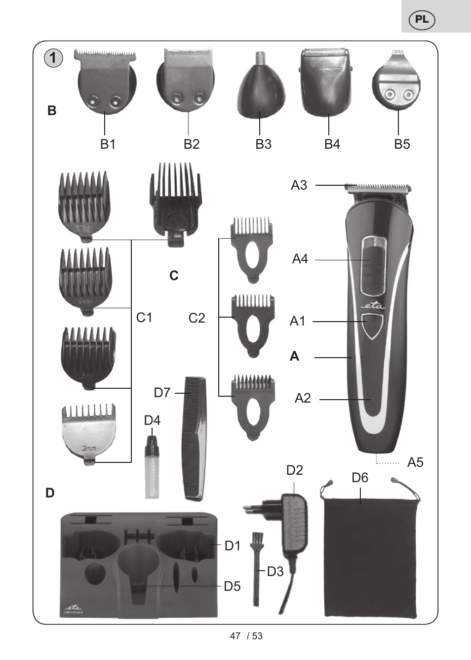 ETA Bruno User Manual | Page 47 / 56