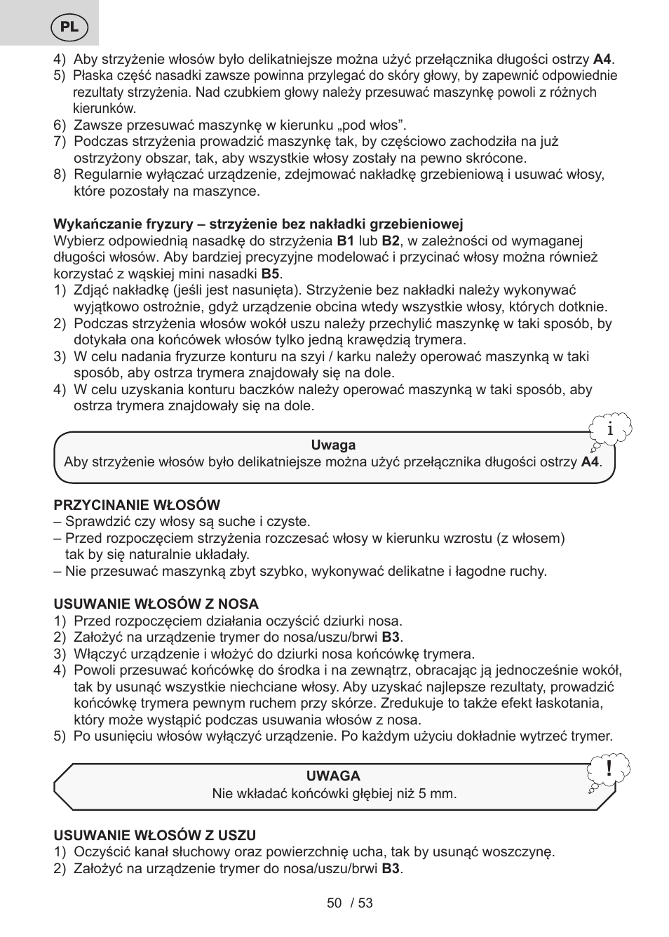 ETA Bruno User Manual | Page 50 / 56