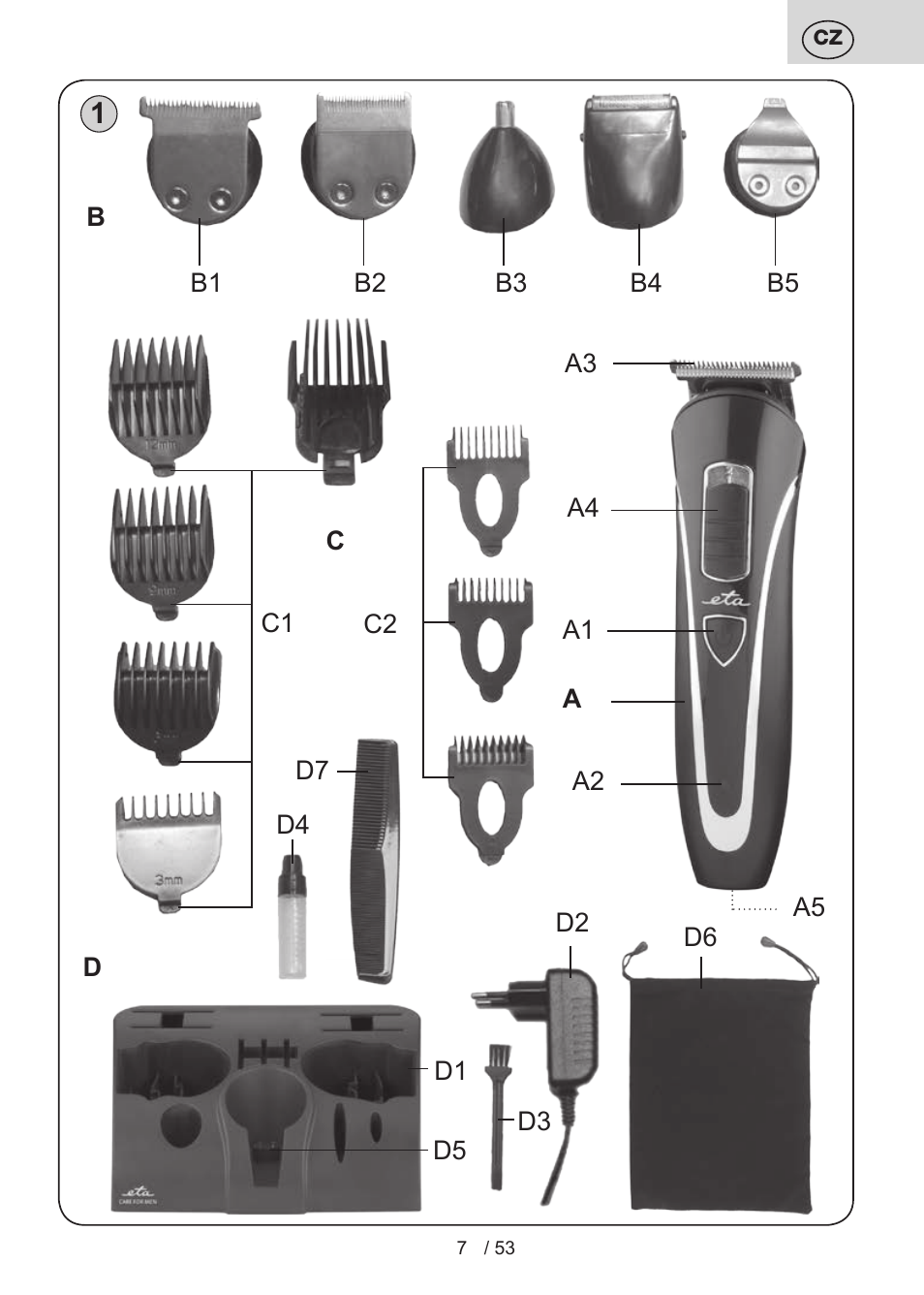 ETA Bruno User Manual | Page 7 / 56