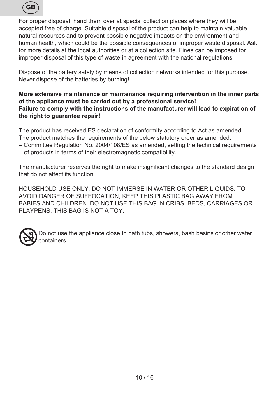 ETA Henry 2v1 User Manual | Page 10 / 20