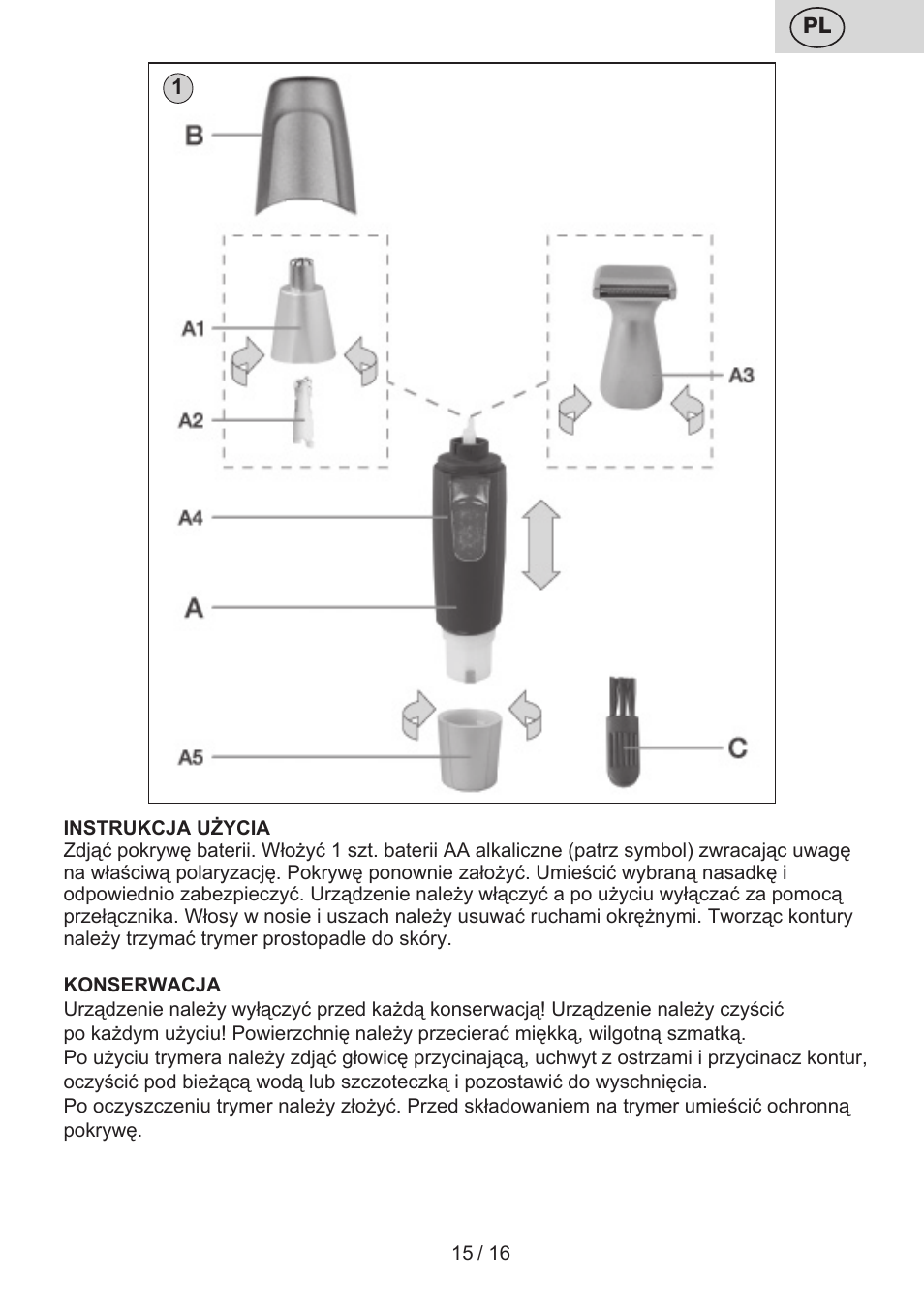 ETA Henry 2v1 User Manual | Page 15 / 20