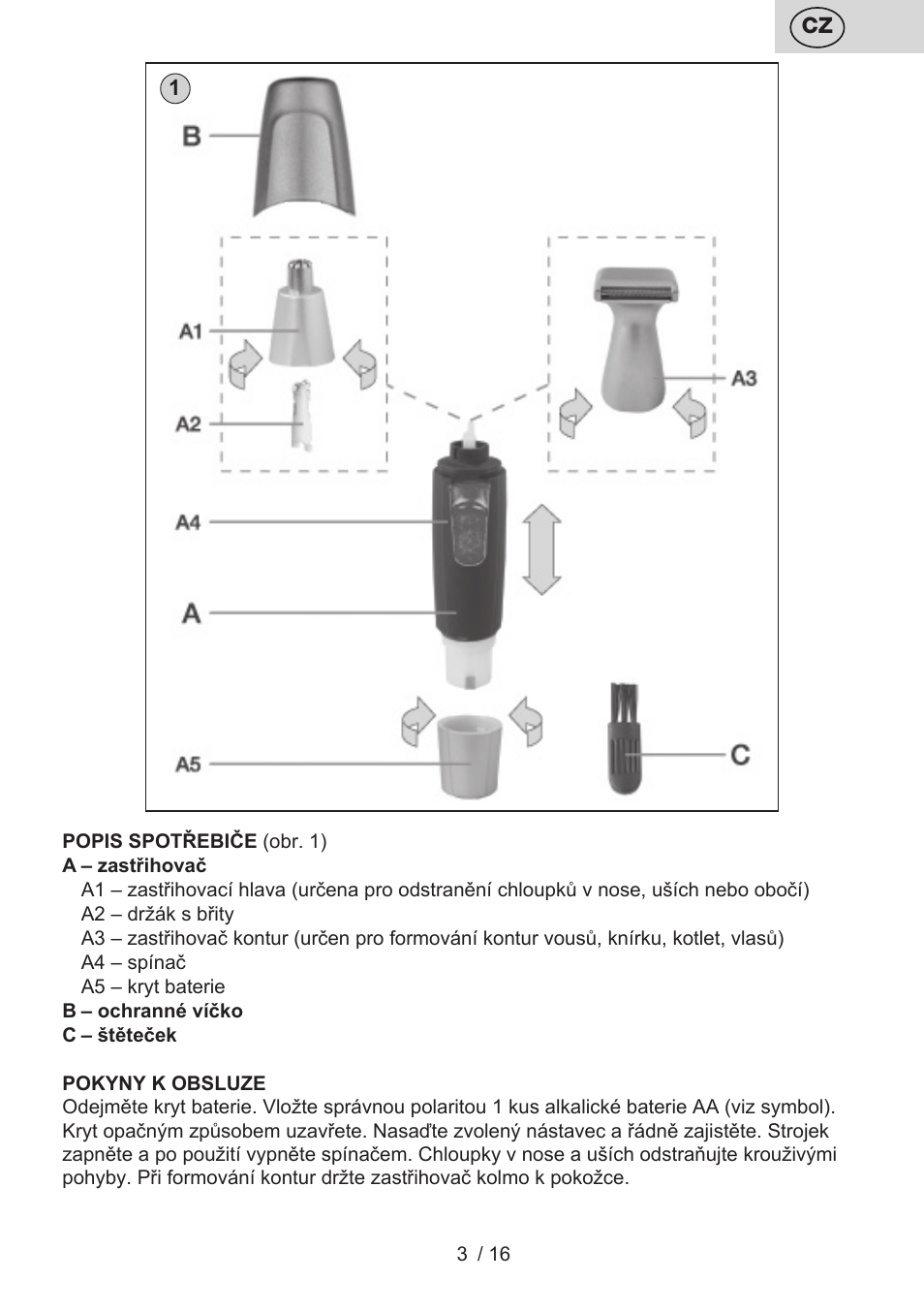 ETA Henry 2v1 User Manual | Page 3 / 20