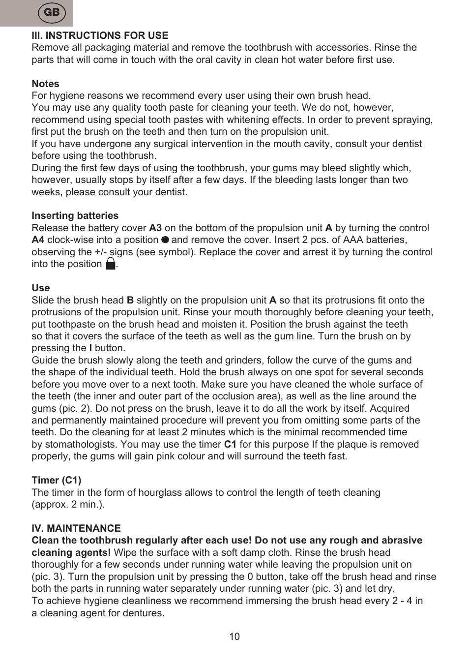 ETA Dětský zubní kartáček Zubnička User Manual | Page 10 / 24