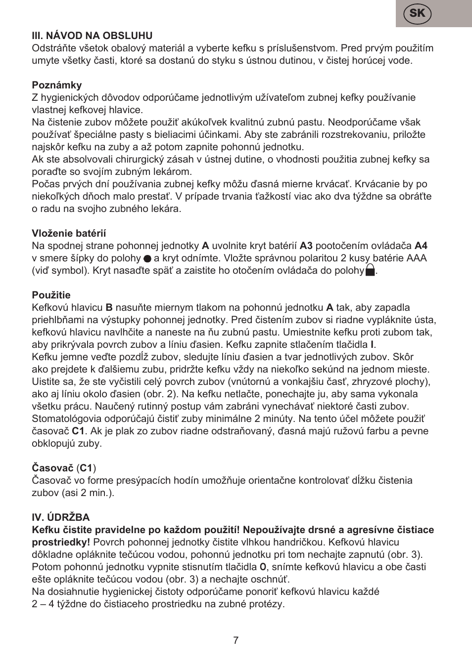 ETA Dětský zubní kartáček Zubnička User Manual | Page 7 / 24