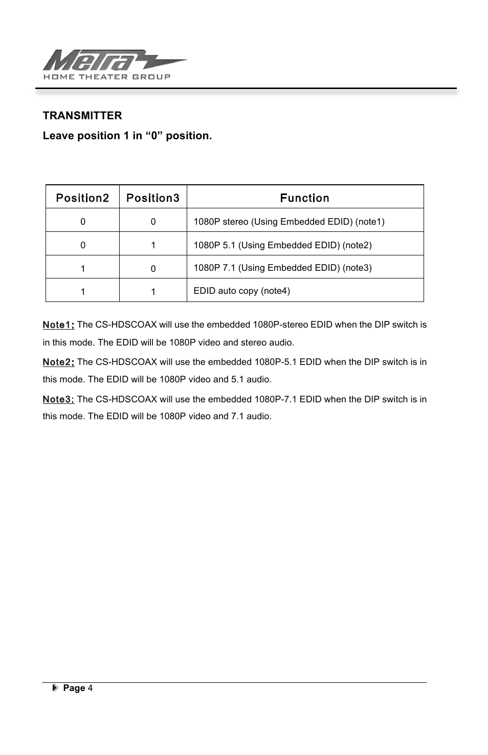 Ethereal CS-HDSCOAX User Manual | Page 7 / 12