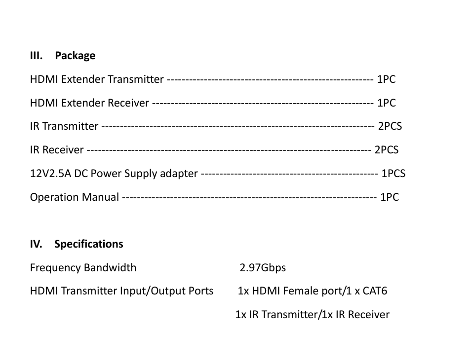 Ethereal CS-HDBTPOE-100 User Manual | Page 4 / 9