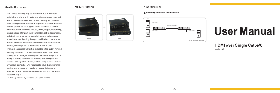 Ethereal IHT-CAT6EXTS User Manual | 2 pages
