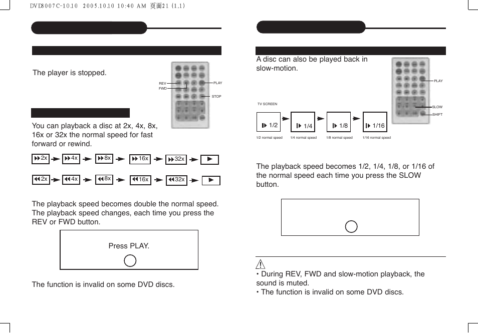 Playing back a disc | Curtis DVD8007C User Manual | Page 12 / 28