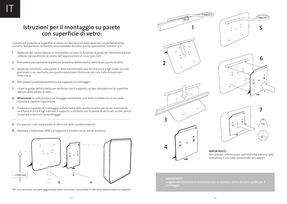 Evoko Room Manager Mounting Instructions User Manual | Page 12 / 17