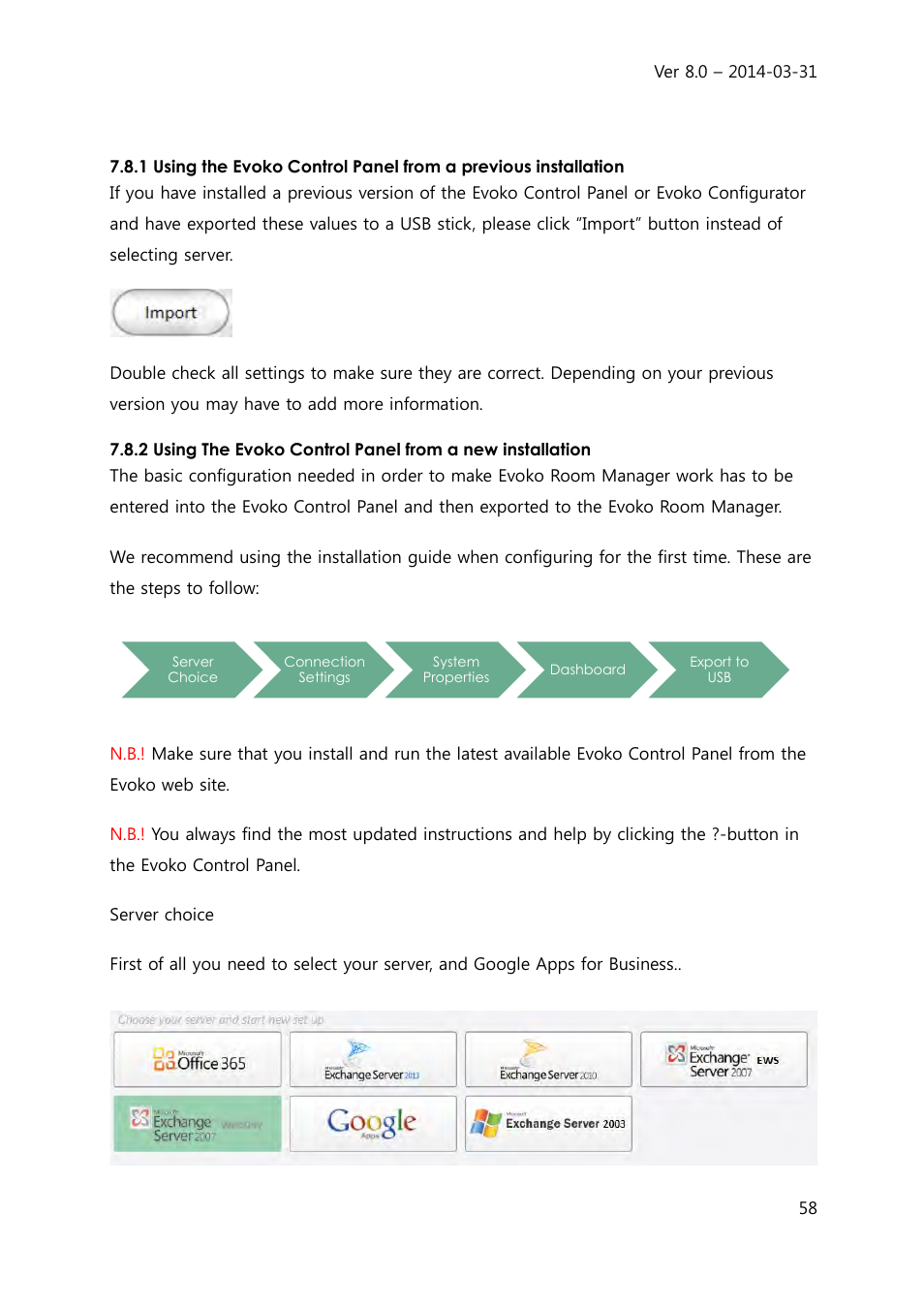 Evoko Room Manager System Administrators Guide User Manual | Page 58 / 75