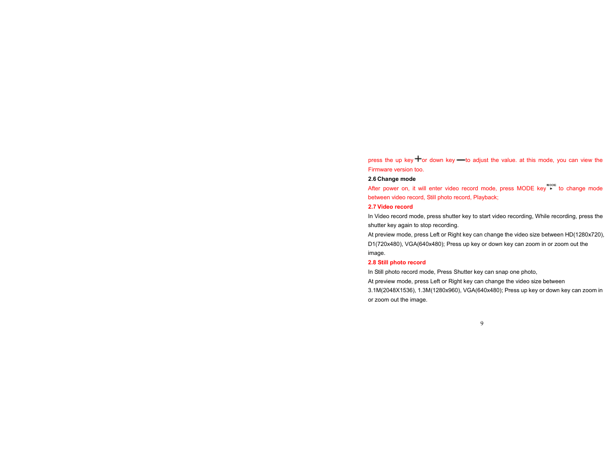 Curtis VR245 User Manual | Page 10 / 25