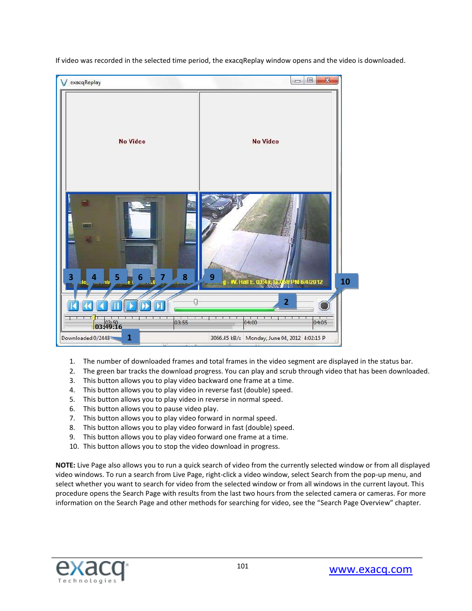 Exacq exacqVision Pro User Manual User Manual | Page 101 / 134