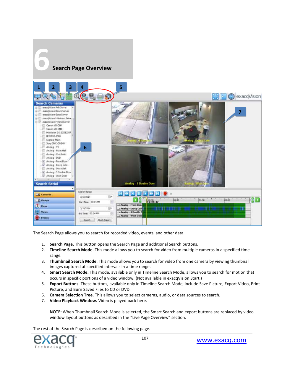 Exacq exacqVision Pro User Manual User Manual | Page 107 / 134