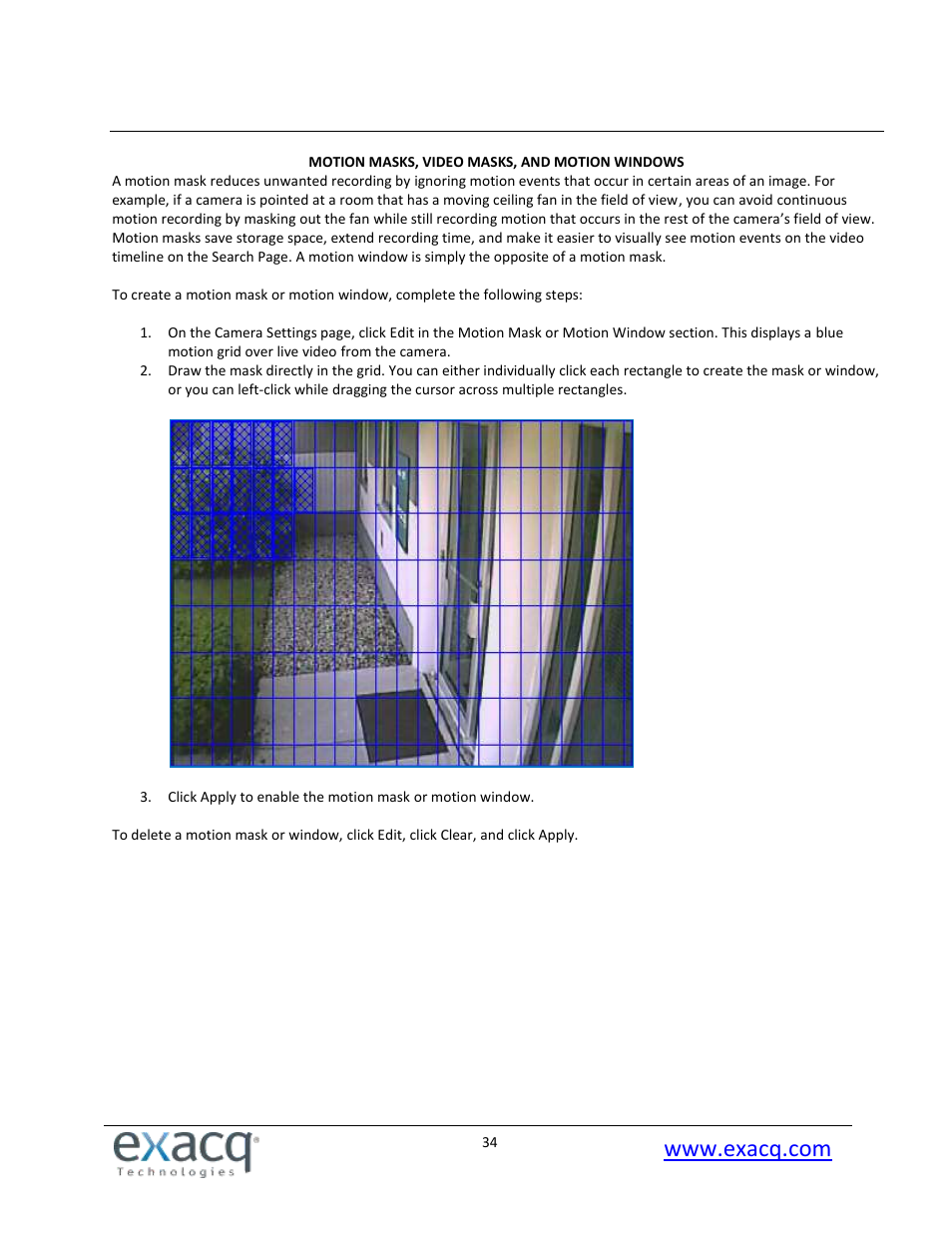 Exacq exacqVision Pro User Manual User Manual | Page 34 / 134