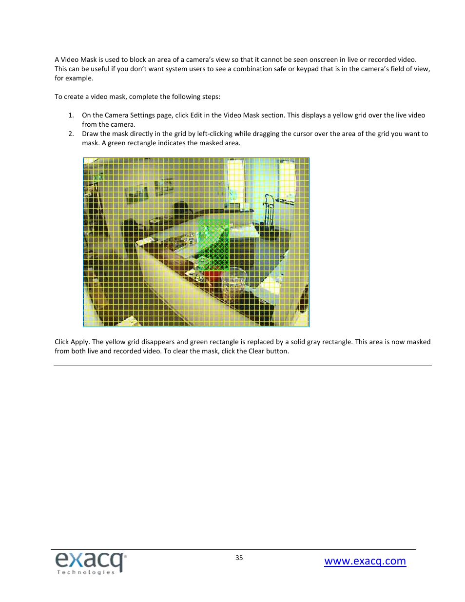 Exacq exacqVision Pro User Manual User Manual | Page 35 / 134