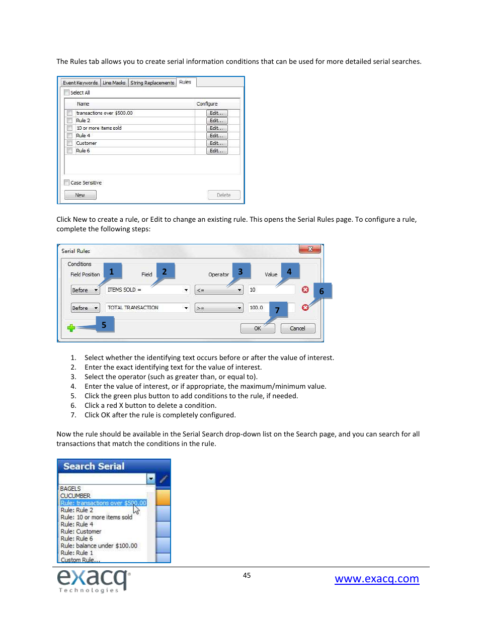 Exacq exacqVision Pro User Manual User Manual | Page 45 / 134