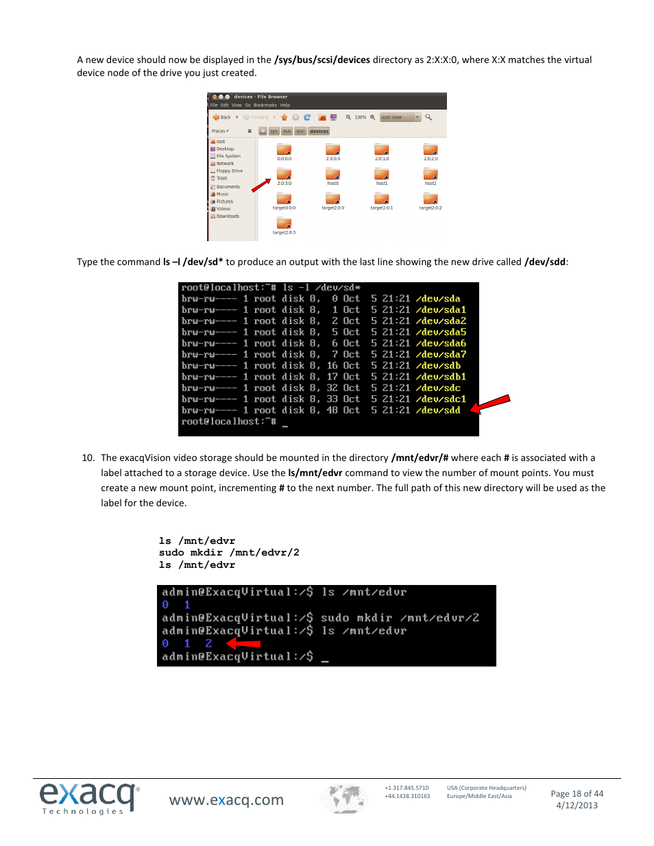 Exacq exacqVision Virtual User Manual User Manual | Page 18 / 44