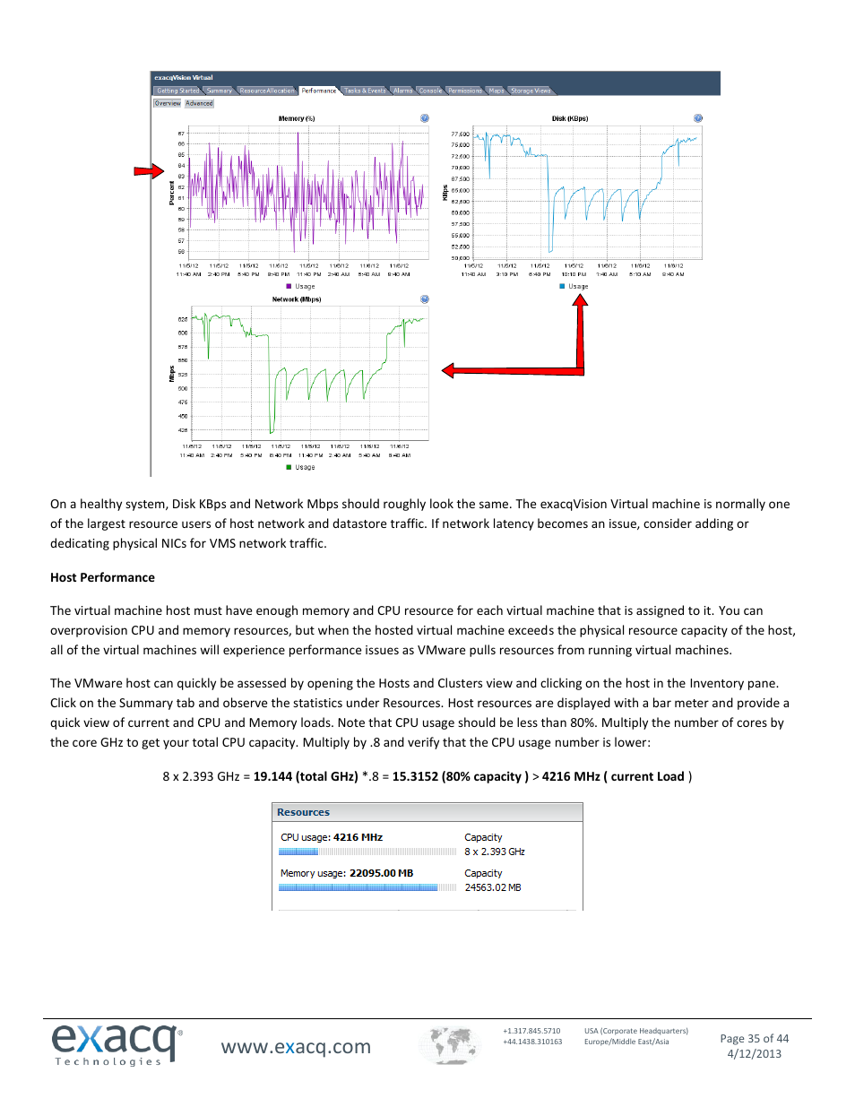 Exacq exacqVision Virtual User Manual User Manual | Page 35 / 44