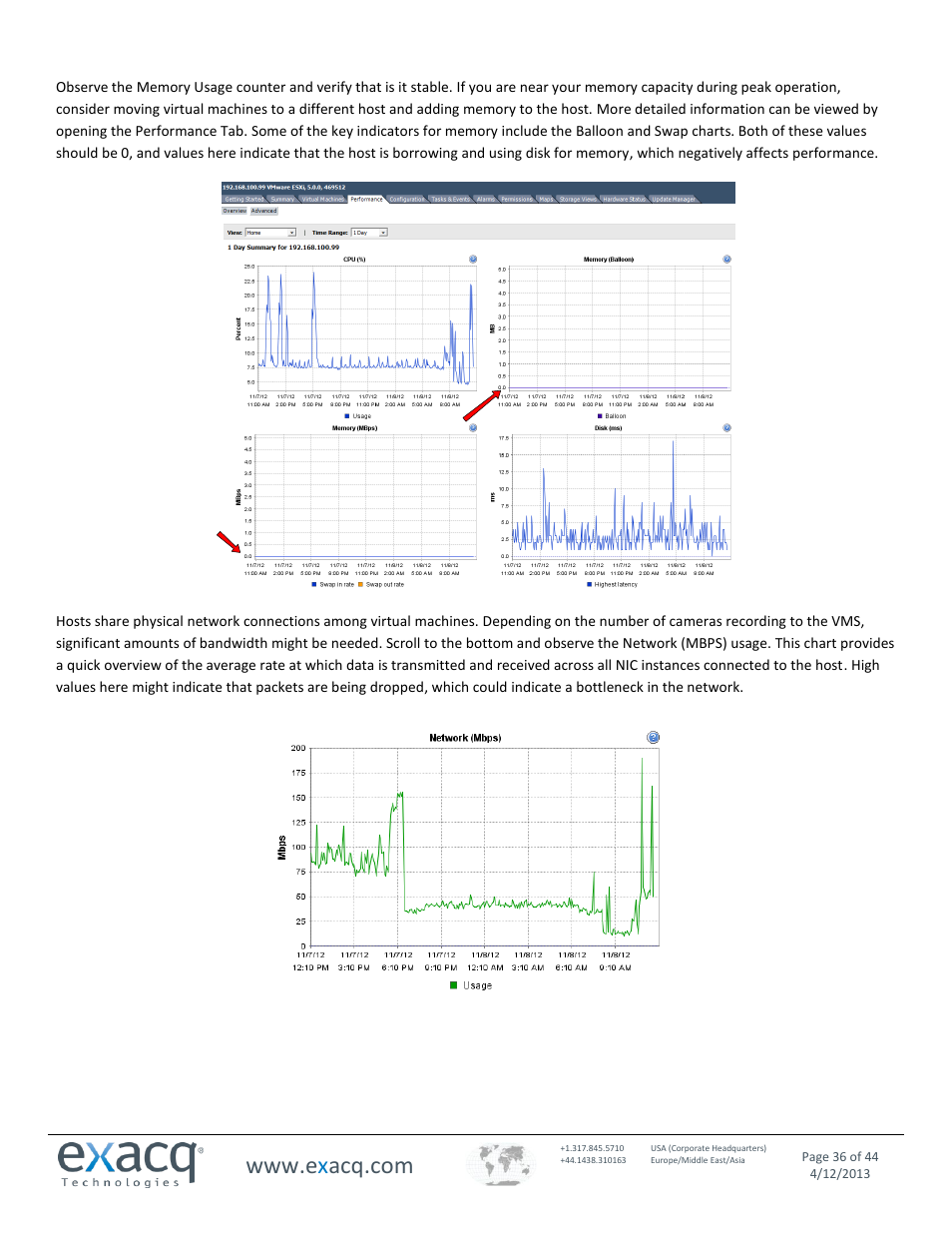 Exacq exacqVision Virtual User Manual User Manual | Page 36 / 44