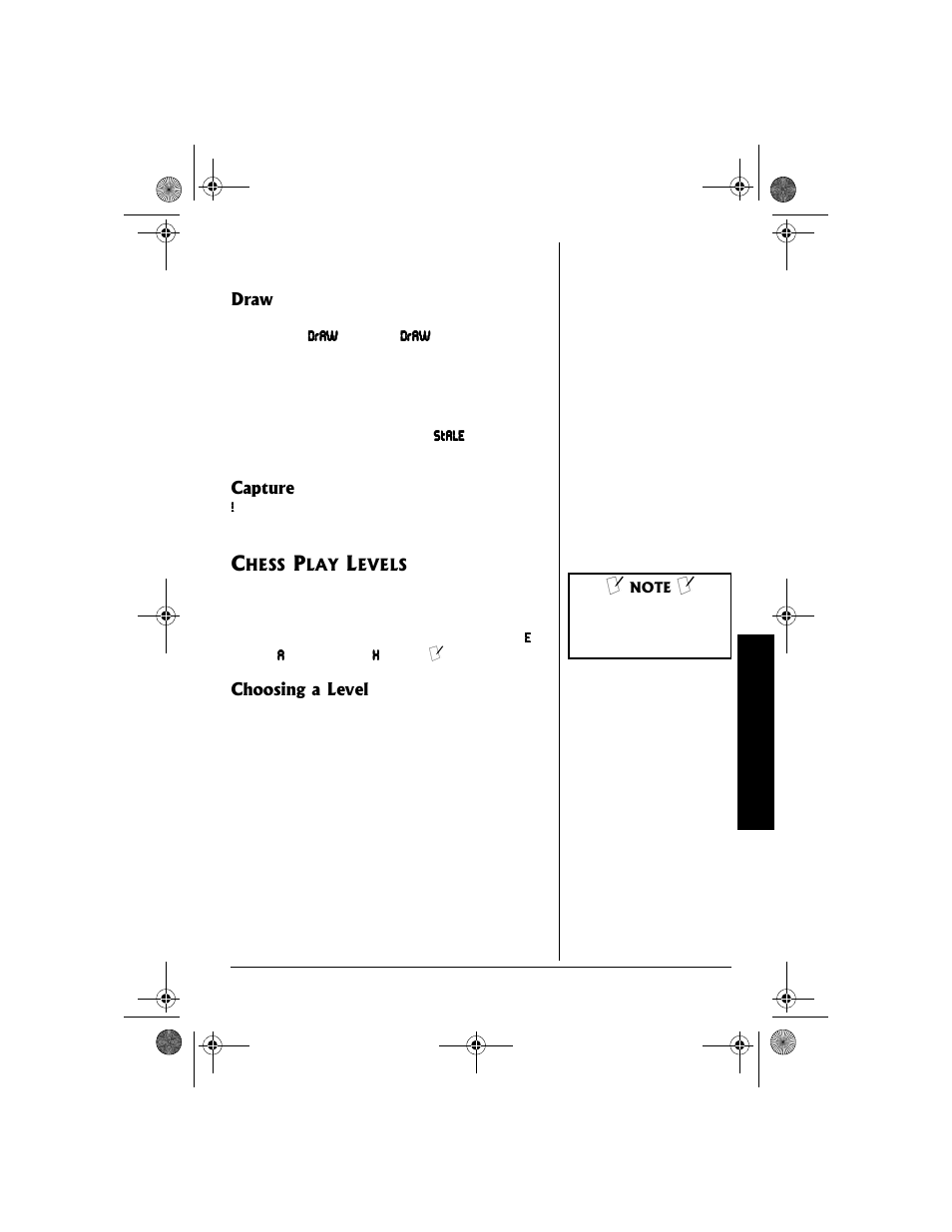 EXCALIBUR 410-V Talking E-Chess User Manual | Page 11 / 28