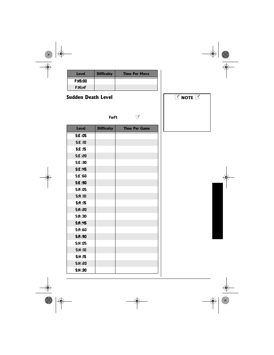 EXCALIBUR 410-V Talking E-Chess User Manual | Page 15 / 28