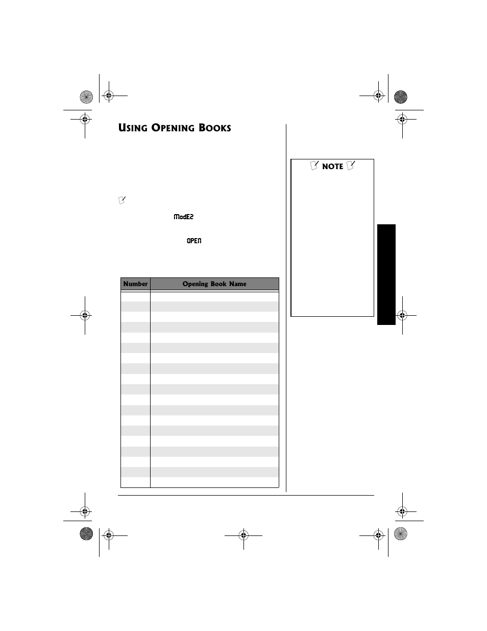 EXCALIBUR 410-V Talking E-Chess User Manual | Page 23 / 28