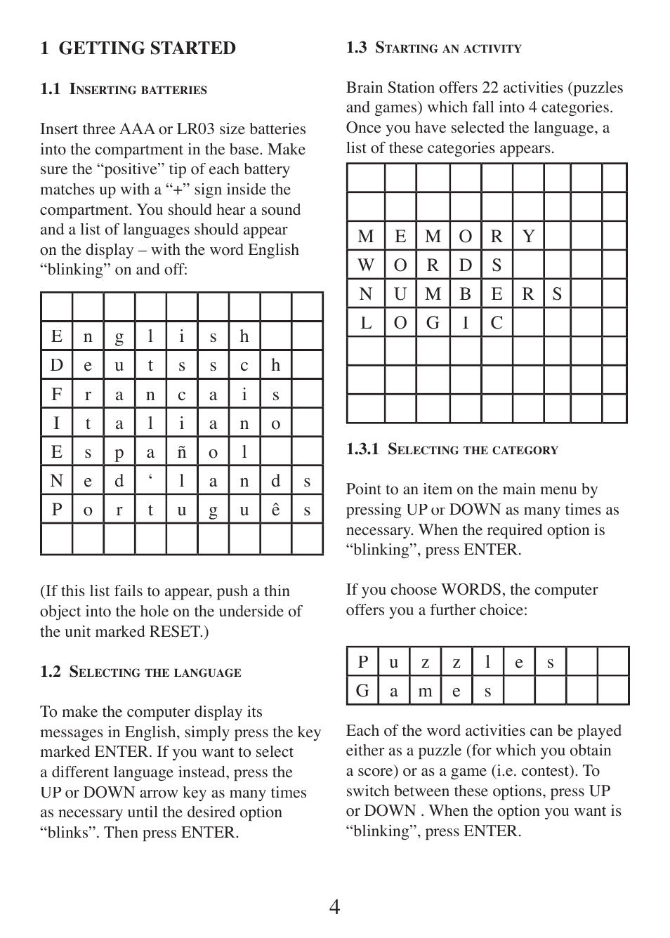 EXCALIBUR E108 Einstein Brain Station User Manual | Page 4 / 24