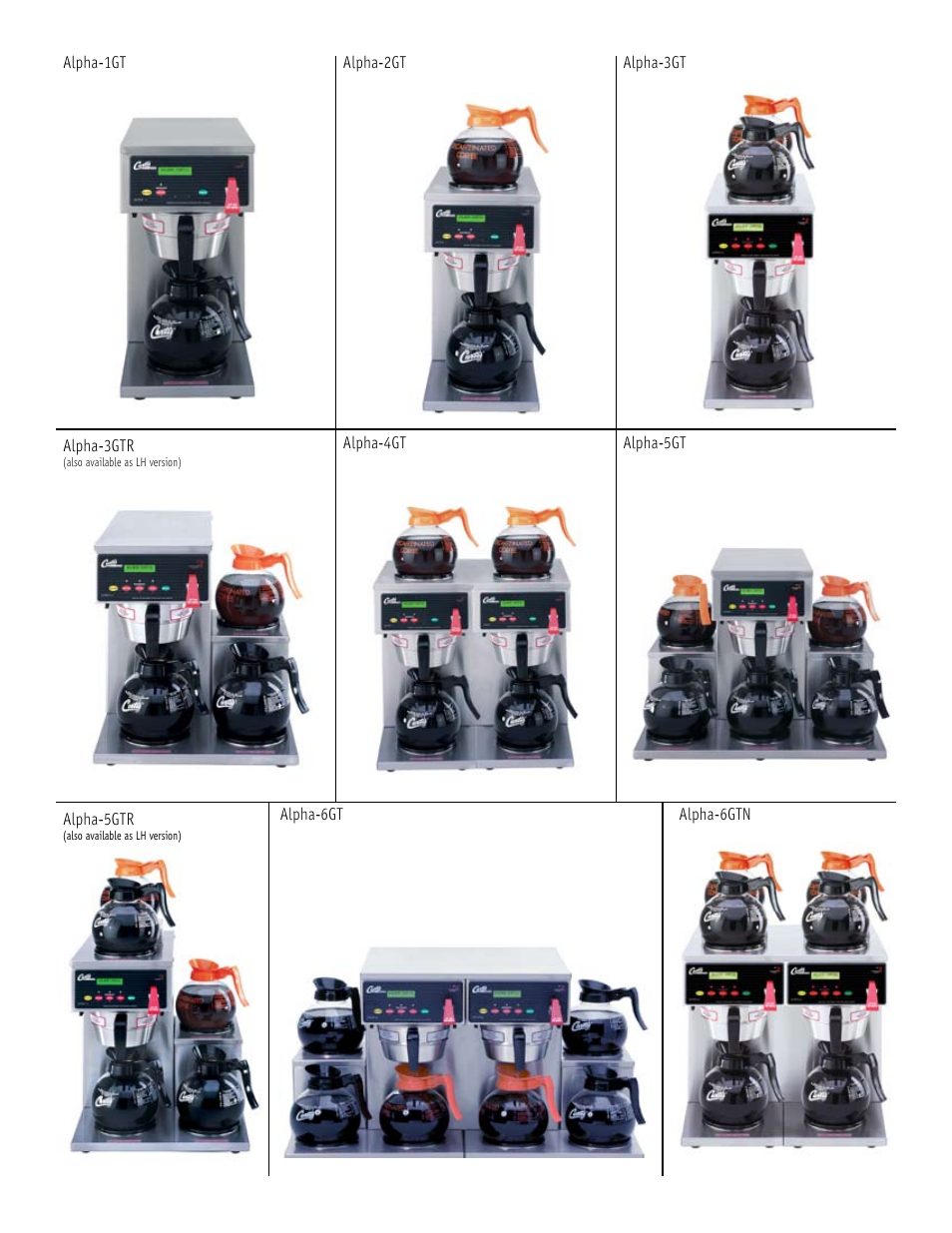 Curtis ALPHA 5GTR/L User Manual | Page 3 / 4