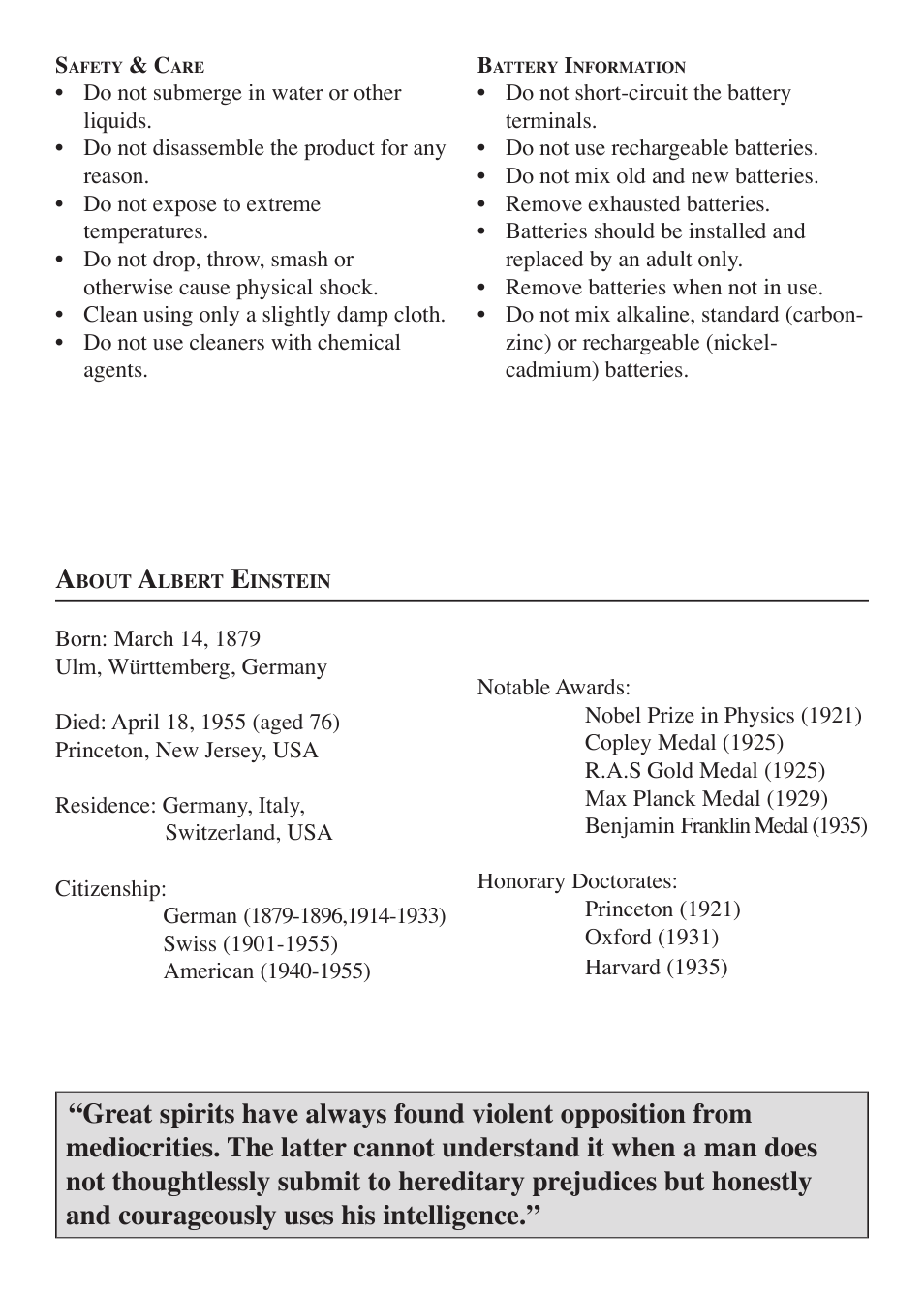 EXCALIBUR E140 Einstein Solitaire Wizard User Manual | Page 5 / 8