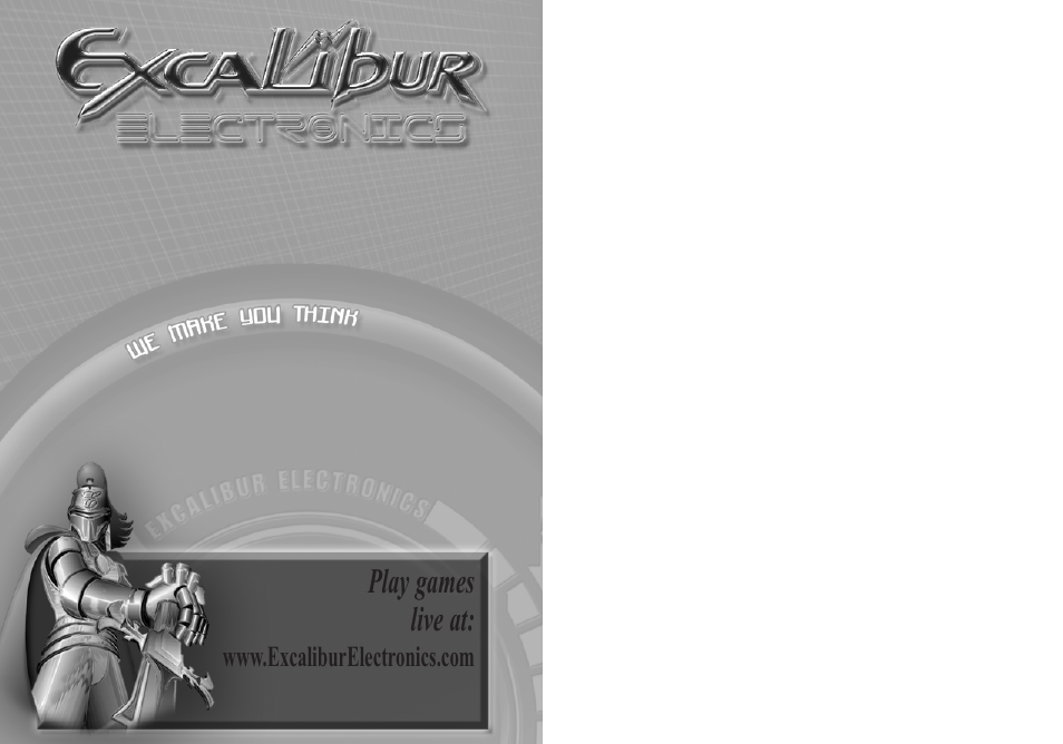 Play games live at, 8080 f | EXCALIBUR PL13-2 Talking Electronic Dartboard User Manual | Page 15 / 15