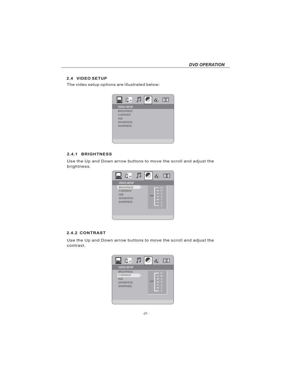 Dvd operation | Curtis LCDVD194 User Manual | Page 28 / 37