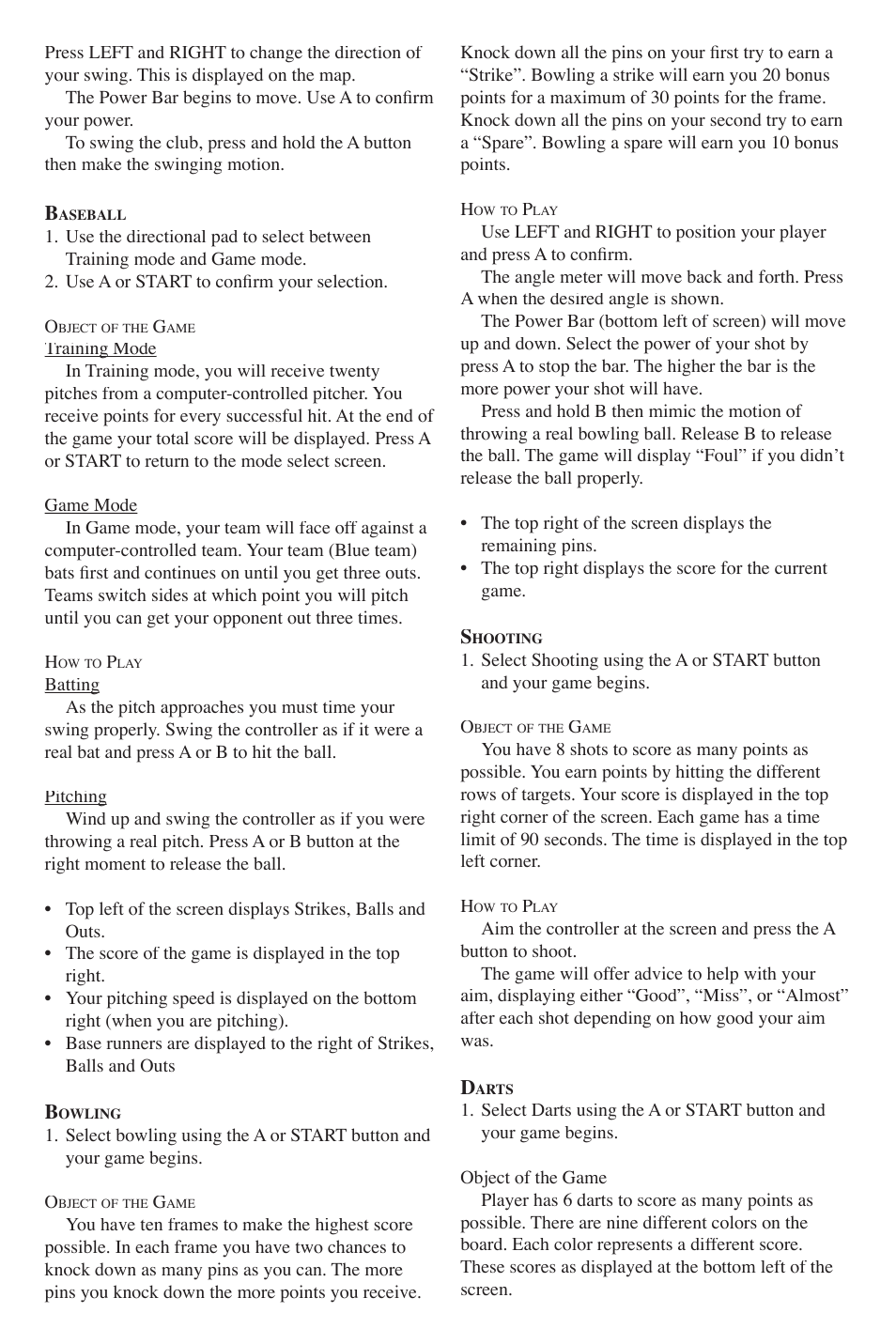 EXCALIBUR FX-VR206 Fox Sports 7-in-1 Plug & Play User Manual | Page 4 / 8