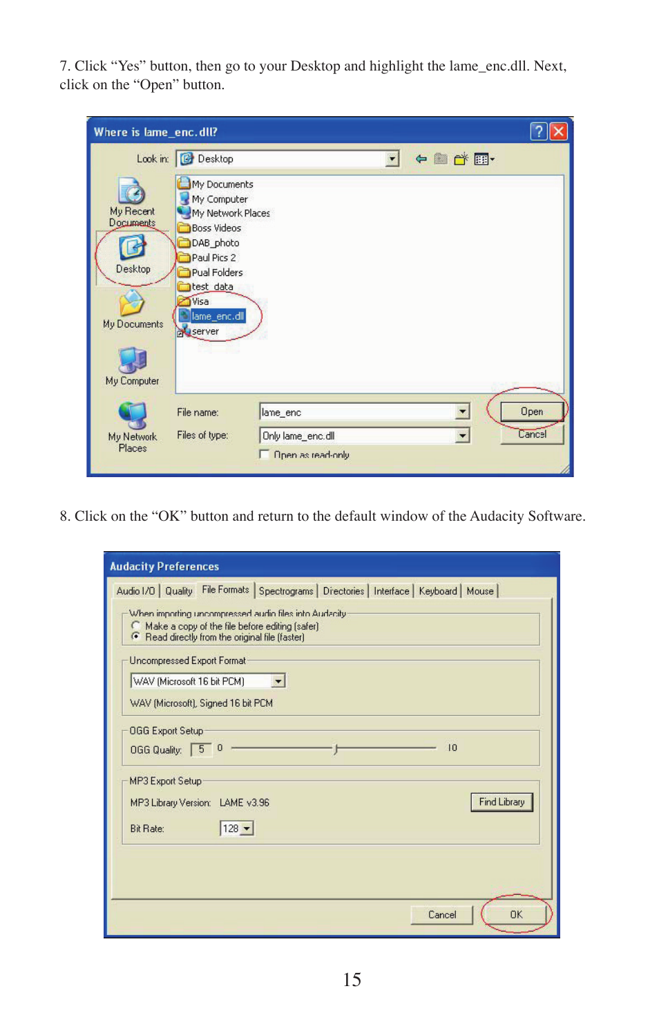 EXCALIBUR 491 SoundMaster Classic USB Turntable User Manual | Page 15 / 20