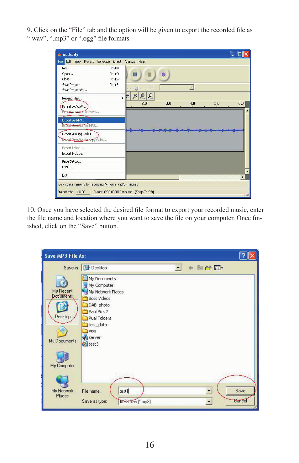 EXCALIBUR 491 SoundMaster Classic USB Turntable User Manual | Page 16 / 20