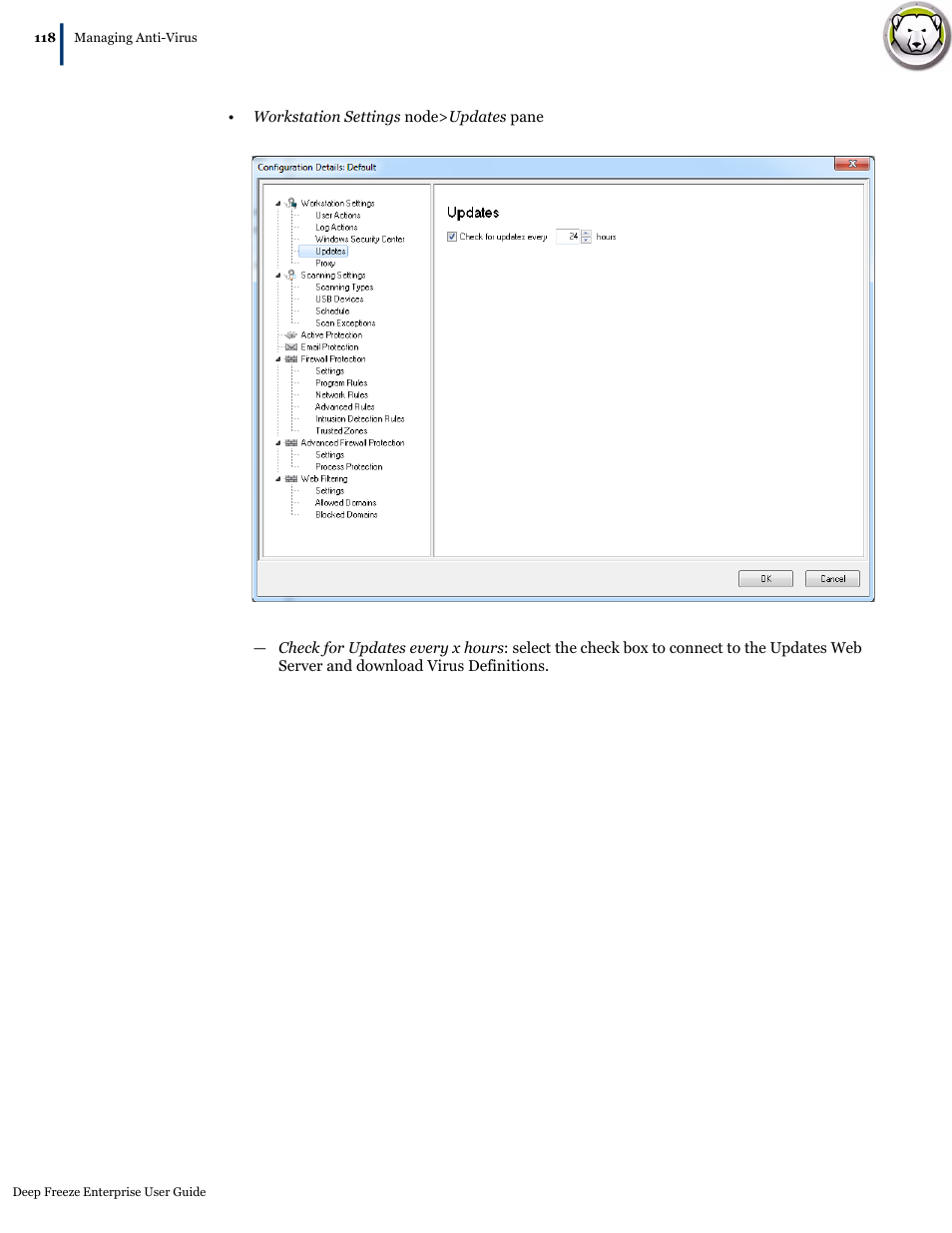 Faronics Deep Freeze Enterprise User Manual | Page 118 / 184
