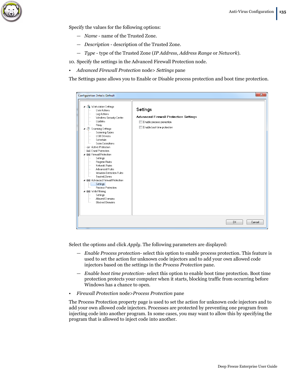 Faronics Deep Freeze Enterprise User Manual | Page 135 / 184