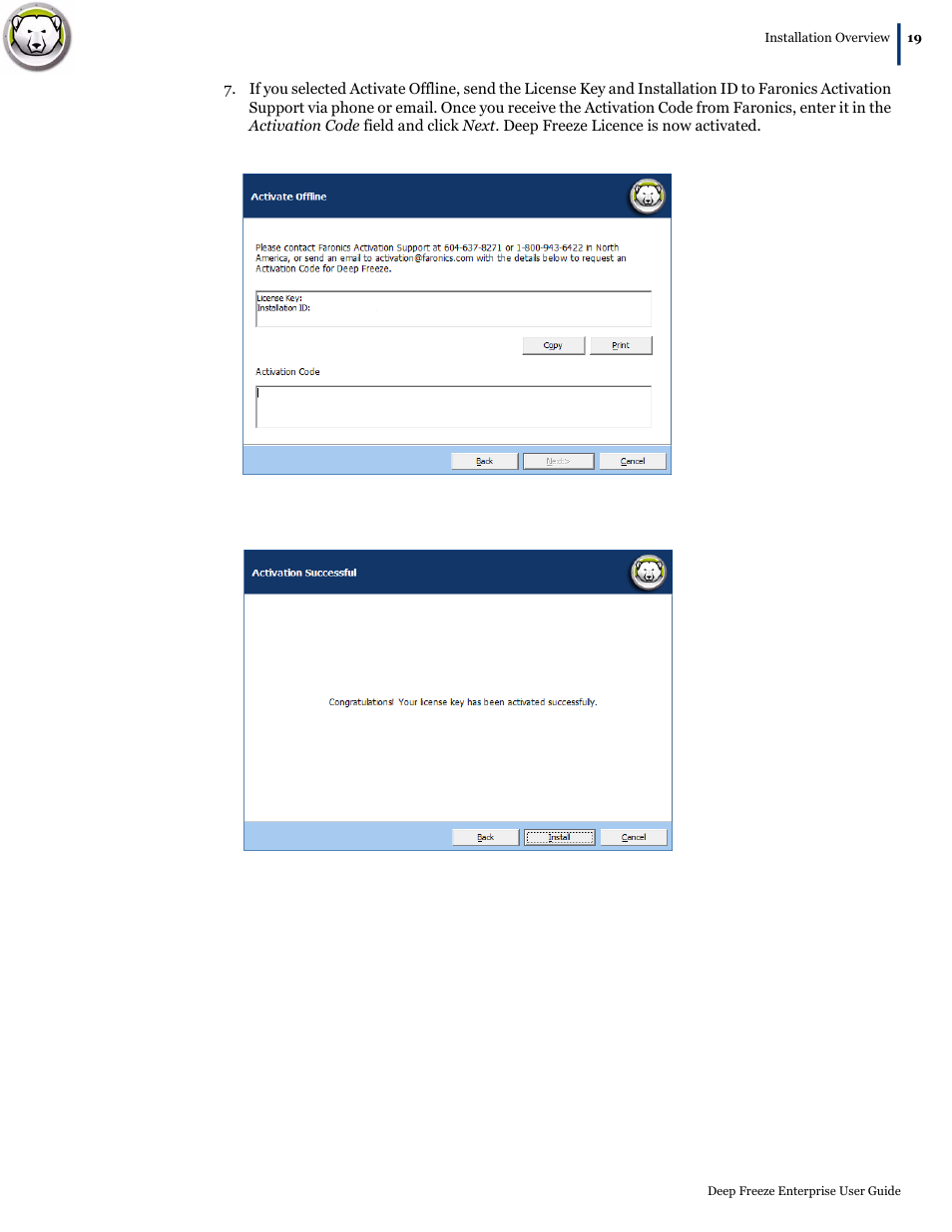 Faronics Deep Freeze Enterprise User Manual | Page 19 / 184