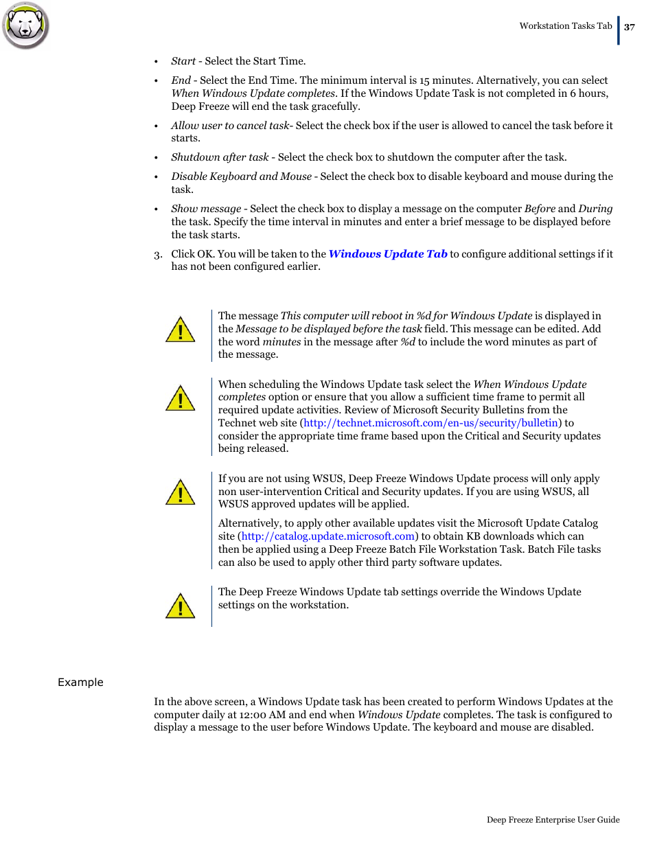 Faronics Deep Freeze Enterprise User Manual | Page 37 / 184