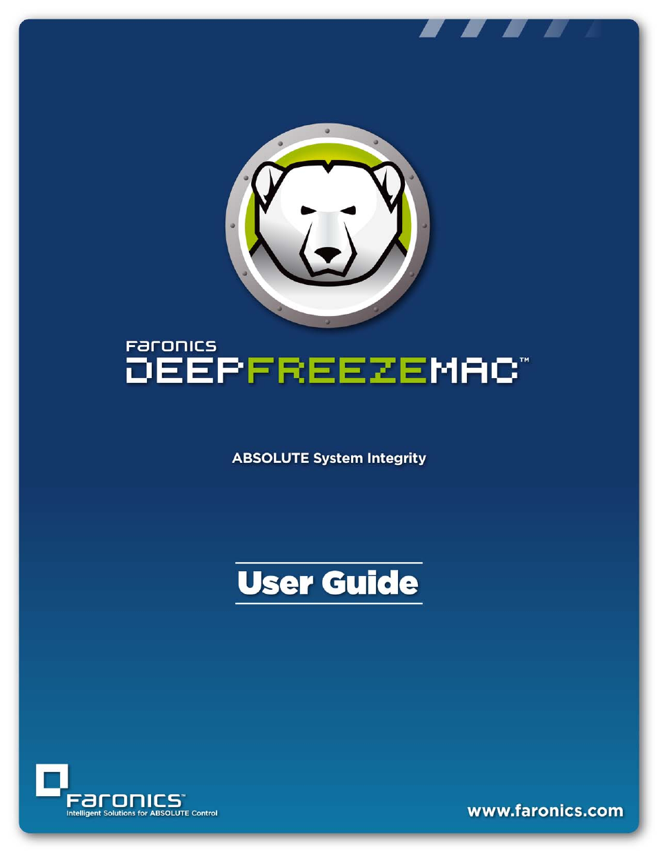 Faronics Deep Freeze Mac User Manual | 66 pages