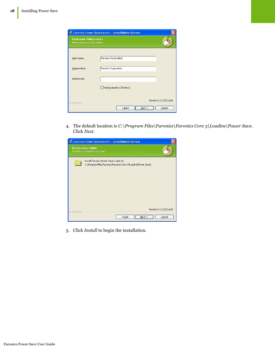 Faronics Power Save User Manual | Page 18 / 82