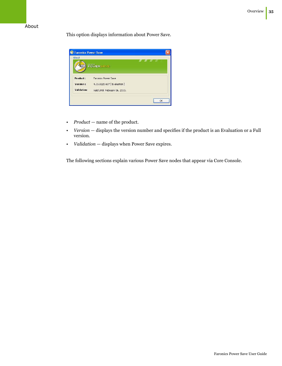 Faronics Power Save User Manual | Page 35 / 82