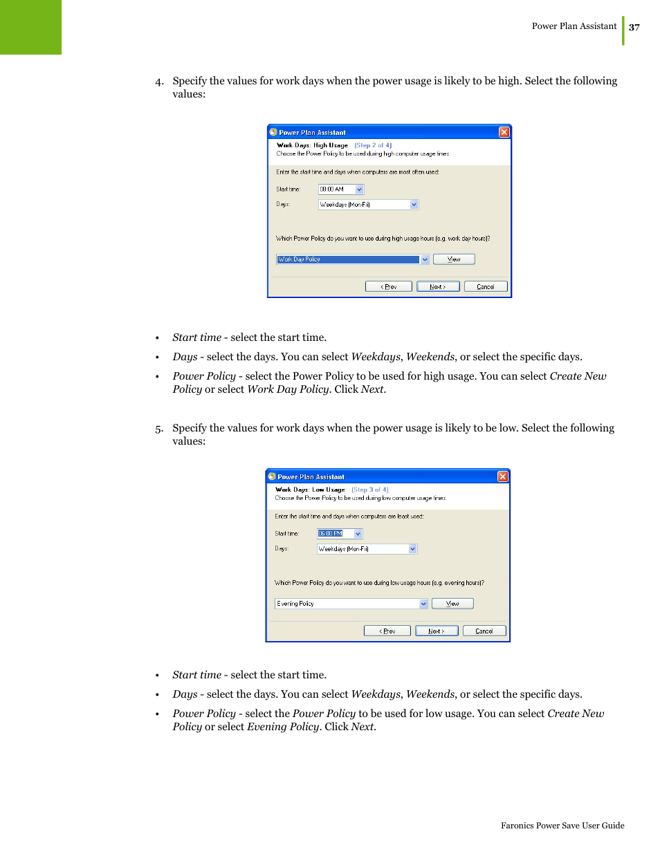 Faronics Power Save User Manual | Page 37 / 82