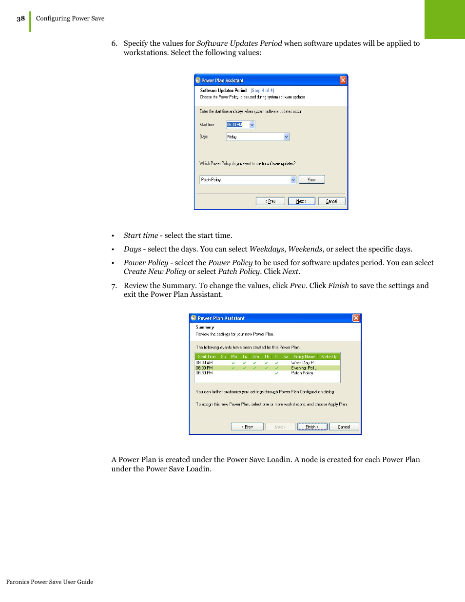 Faronics Power Save User Manual | Page 38 / 82