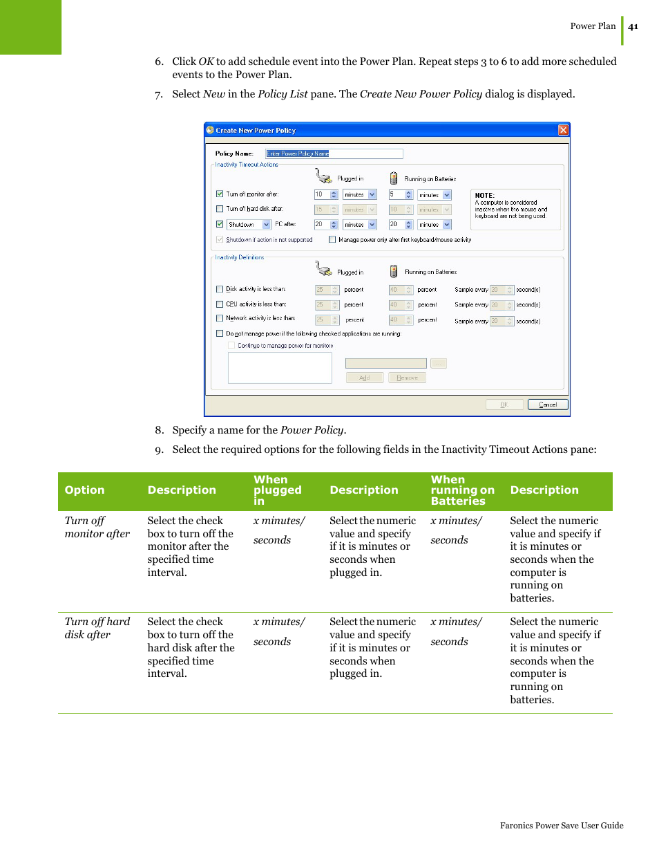Faronics Power Save User Manual | Page 41 / 82