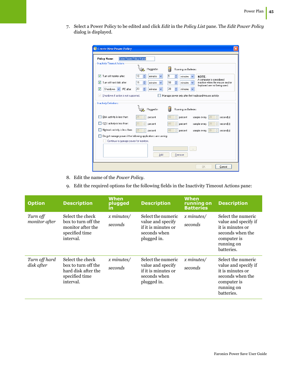 Faronics Power Save User Manual | Page 45 / 82