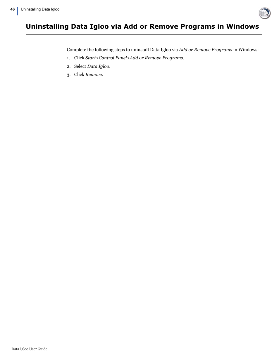 Faronics Data Igloo Standard User Manual | Page 46 / 63