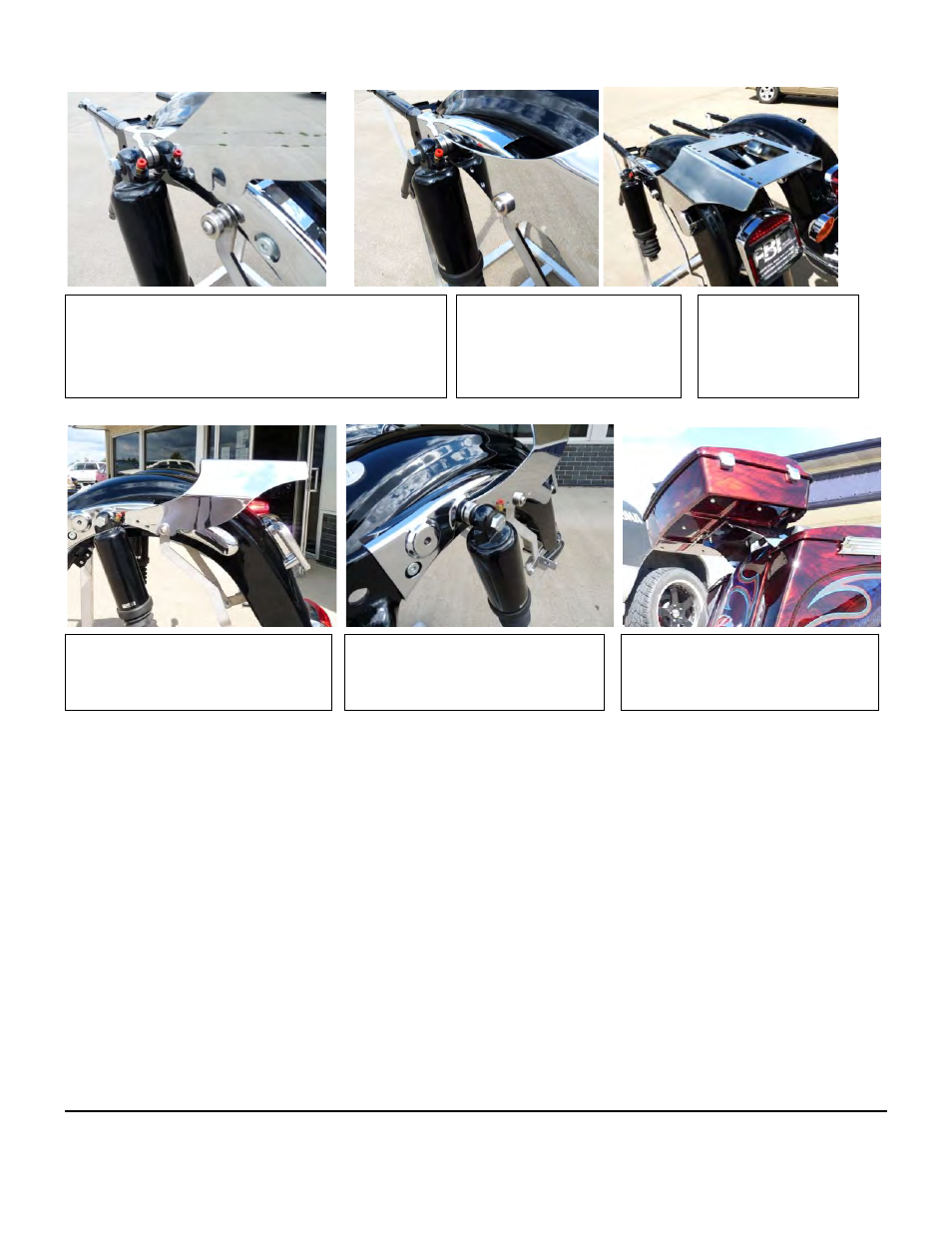 Fat Bagger 500 REMOVABLE TOURPAK MOUNT User Manual | Page 9 / 9