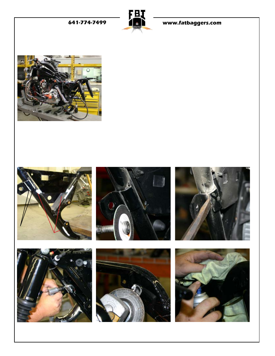 Fat Bagger 200MM FAT TIRE KIT 2008 User Manual | Page 5 / 20